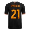 Levné AS Řím Dybala 21 Dětské Alternativní Fotbalové dresy 2023-24 Krátký Rukáv